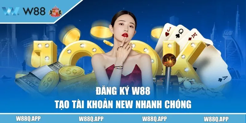 Đăng Ký W88 | Hướng Dẫn Tạo Tài Khoản New Nhanh Chóng